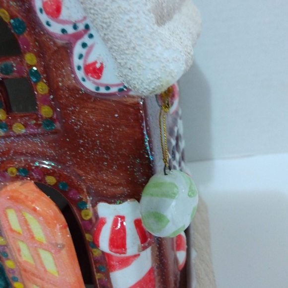 Hearth Side Hand Painted Ceramic Candle House - Picture 5 of 12